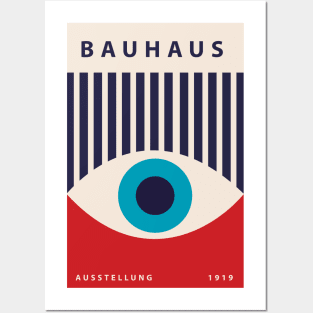 Bauhaus Eye Art Posters and Art